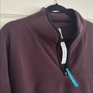 Tumbled Fleece Half-Zip Jacket